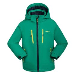 Kamik Hux Jacket Boys' in Green and Midnight